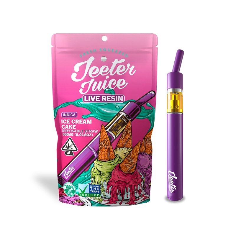 Caneta THC Jeeter Juice Ice Cream Cake | Indica | 90,8%