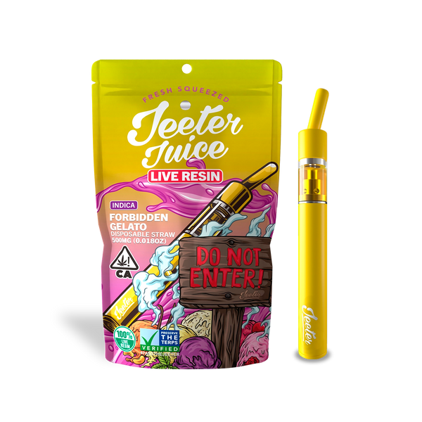 Caneta THC Jeeter Juice Forbidden Gelato | Indica | 90,4%