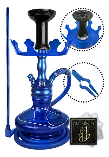 Narguile Hookah Monster Completo + Pegador de Carvão + Alumínio Profissional 👑