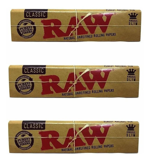 Combo Seda Raw classic king size – 3 Unidades