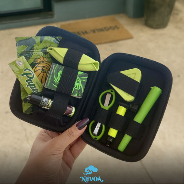 Kit Green Monster – case Puff Classic preto