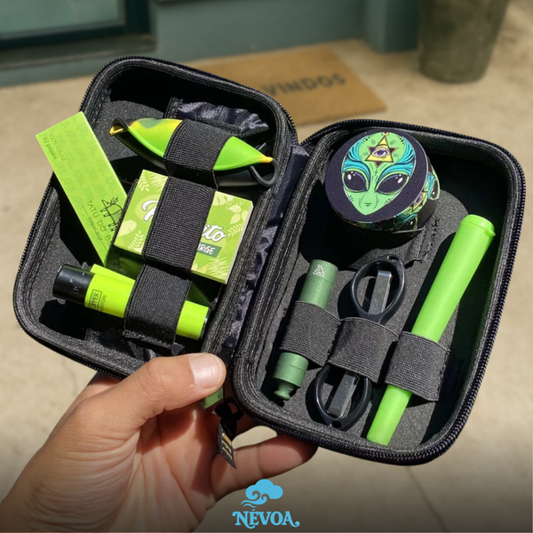 Kit Green Life – Case Puff Classic preto
