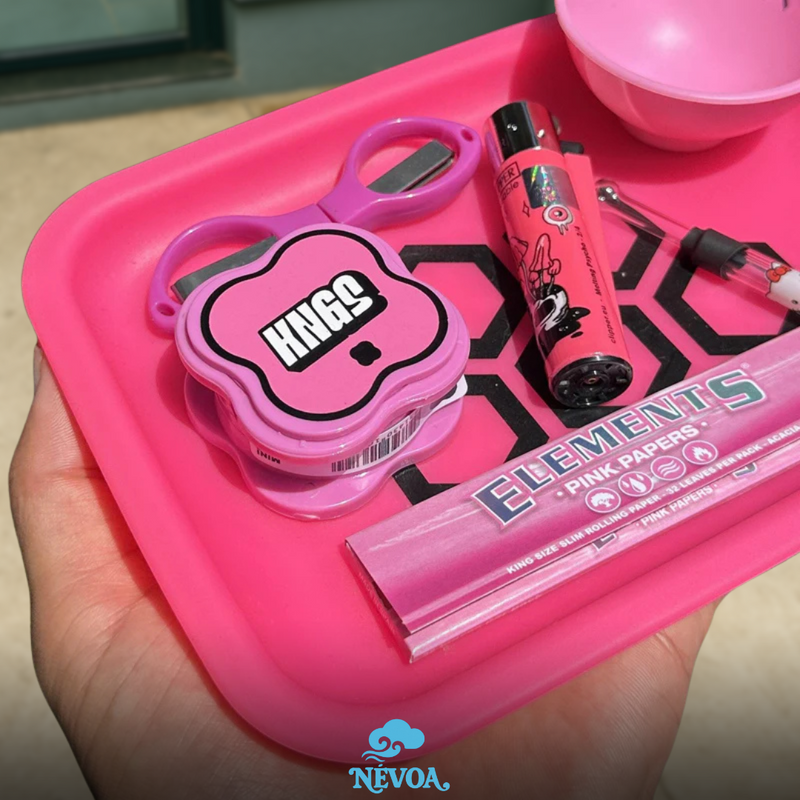 Kit Ganja Girl – Bandeja de silicone Cultura Dab