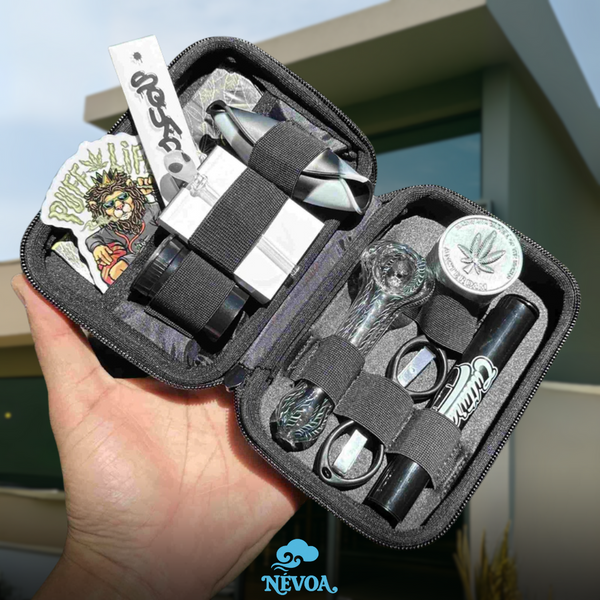 Kit Alien Og – com Pipe de vidro Squadafum