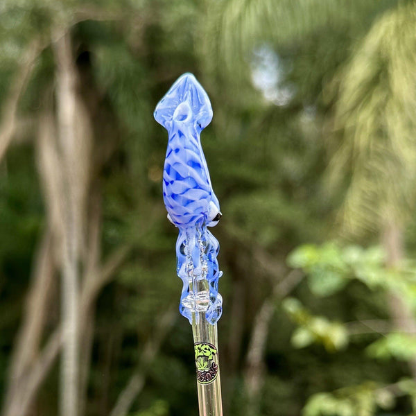 Piteira de vidro Lula – Azul
