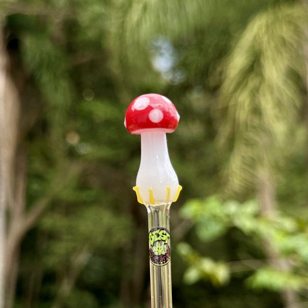 Piteira de vidro Cogumelo
