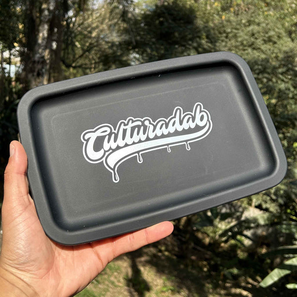Bandeja de silicone Cultura Dab – Preta Grande