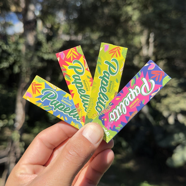 Combo 4 Sedas Papelito slim tropical mini