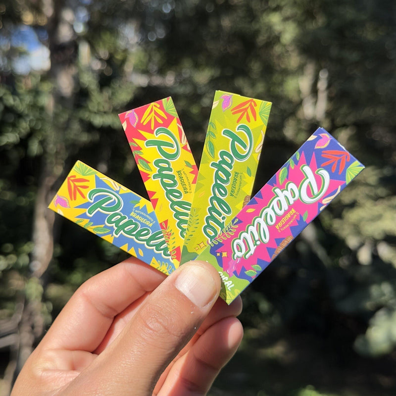 Combo 4 Sedas Papelito slim tropical mini