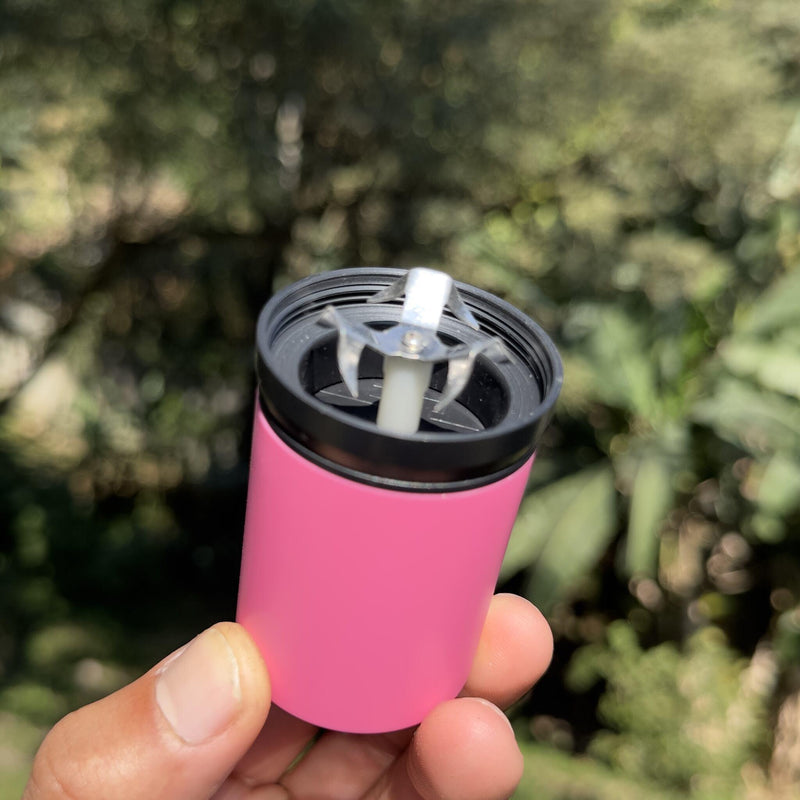 Dichavador elétrico recarga USB rosa – 40mm