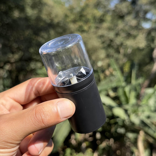 Dichavador elétrico recarga USB preto – 40mm