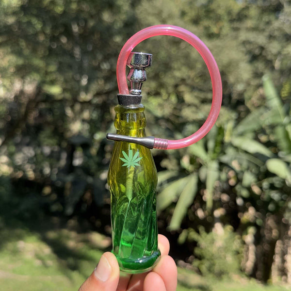 Bong de vidro garrafa – rasta