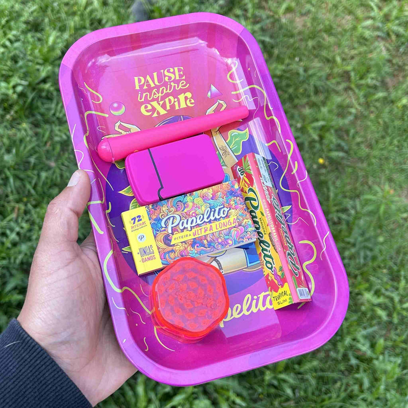 Kit Papelito Pink Guru