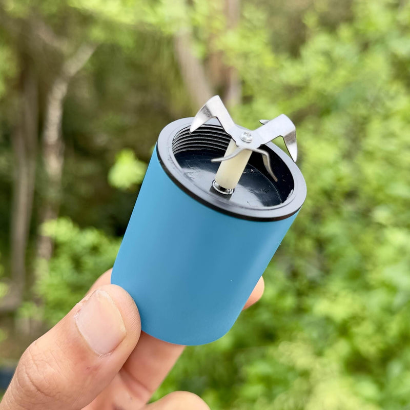 Dichavador elétrico recarga USB azul – 40mm