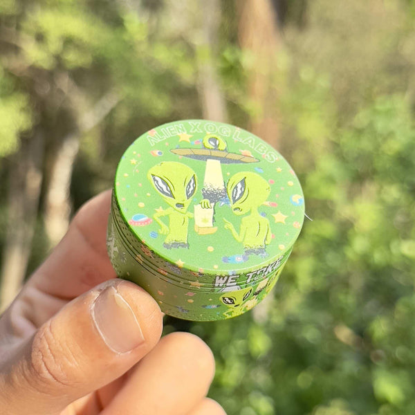 Dichavador de metal Alien – 3 partes 50mm
