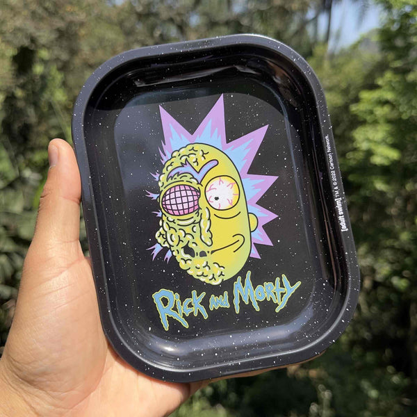 Bandeja de metal Rick Zombie – 18x14cm