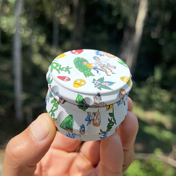 Dichavador de metal tambor Rick and Morty I – 4 partes 50mm