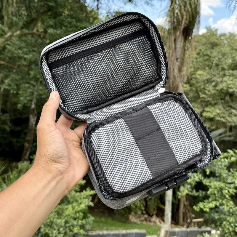 Case com Senha Slow Burning Grande – Cinza