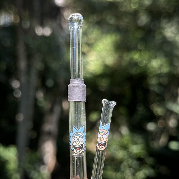 Combo Rick – Seda de vidro + piteira de vidro