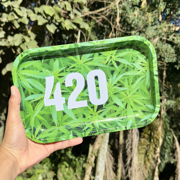 Bandeja Média 420 Hemp – 28×19 cm