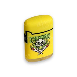 Isqueiro Maçarico Zengaz Poker Jet - Amarelo