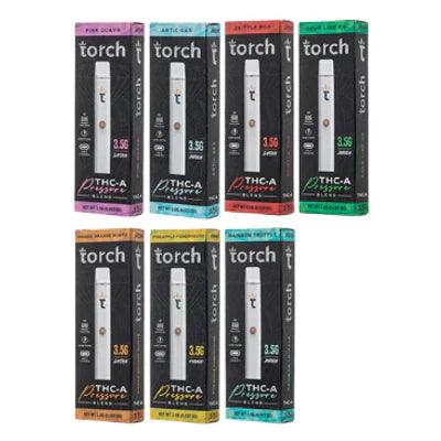 VAPE DESCARTÁVEL DE MISTURA DE PRESSÃO THC-A DA TOCHA