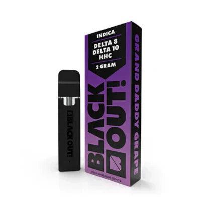 BLACK OUT DELTA-8/10 / HHC VAPE | 2 GRAMAS