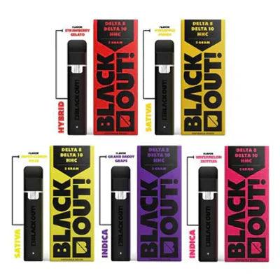 BLACK OUT DELTA-8/10 / HHC VAPE | 2 GRAMAS