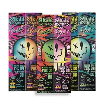 SUGAR EXTRAX BEST BUDS VAPE DESCARTÁVEL DE RESINA VIVA | 2 PACOTES