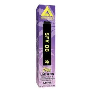 VAPE DESCARTÁVEL DE RESINA VIVA DELTA 10 DA DELTA EXTRAX