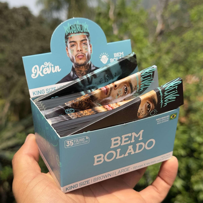 Seda Bem Bolado x Mc Kevin edição especial king size larga – 1 livreto