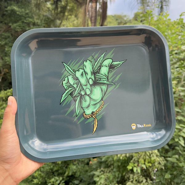 Bandeja de metal extra grande Tokahauu – Hang Weed