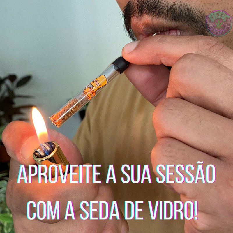 Seda de vidro + Piteira – Coringa