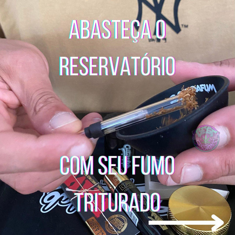 Seda de vidro + Piteira – Coringa