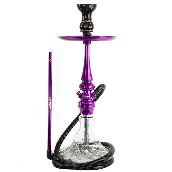 Narguile Amazon Future Godzilla Metal Roxo Vaso Transparente