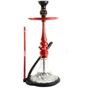 Narguile Marajah Umbrella Nano Branco Metal Dourado Vaso Brisas Prato Coroa Pequeno Rosh Alusi Take Gold Completo