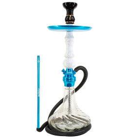Narguile Marajah Umbrella Nano Branco Metal Dourado Vaso Brisas Prato Coroa Pequeno Rosh Alusi Take Gold Completo
