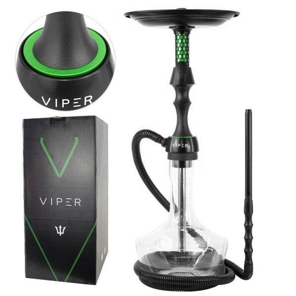Narguile Triton Viper Completo Verde Com CAIXA