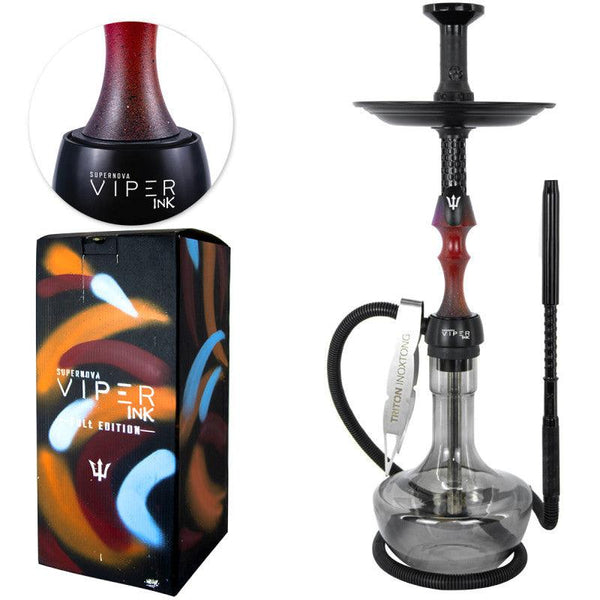 Narguile Triton Viper Ink Cosmic Down Supernova Completo Com CAIXA