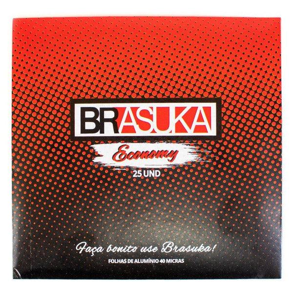 Papel Alumínio Brasuka 25 folhas