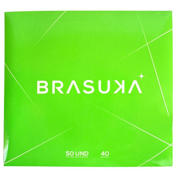 Papel Alumínio Brasuka 50 Folhas