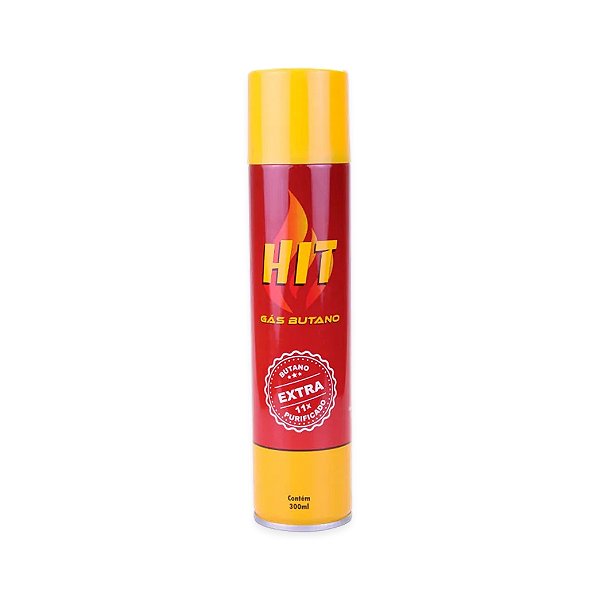 Gás HIT 300ml para Isqueiro e Maçarico