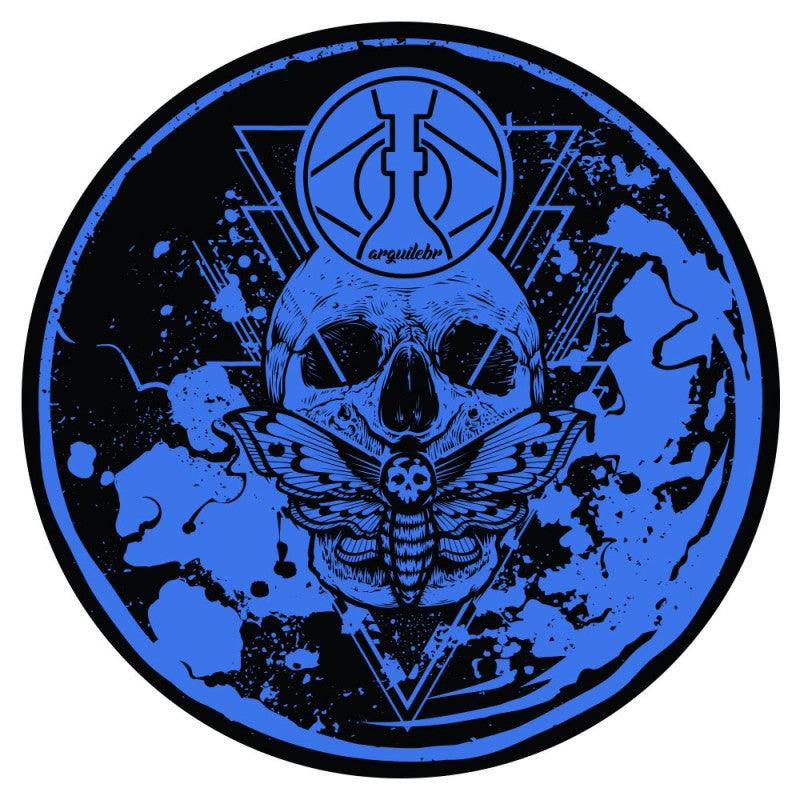Tapete para Base Arguilebr Caveira Azul