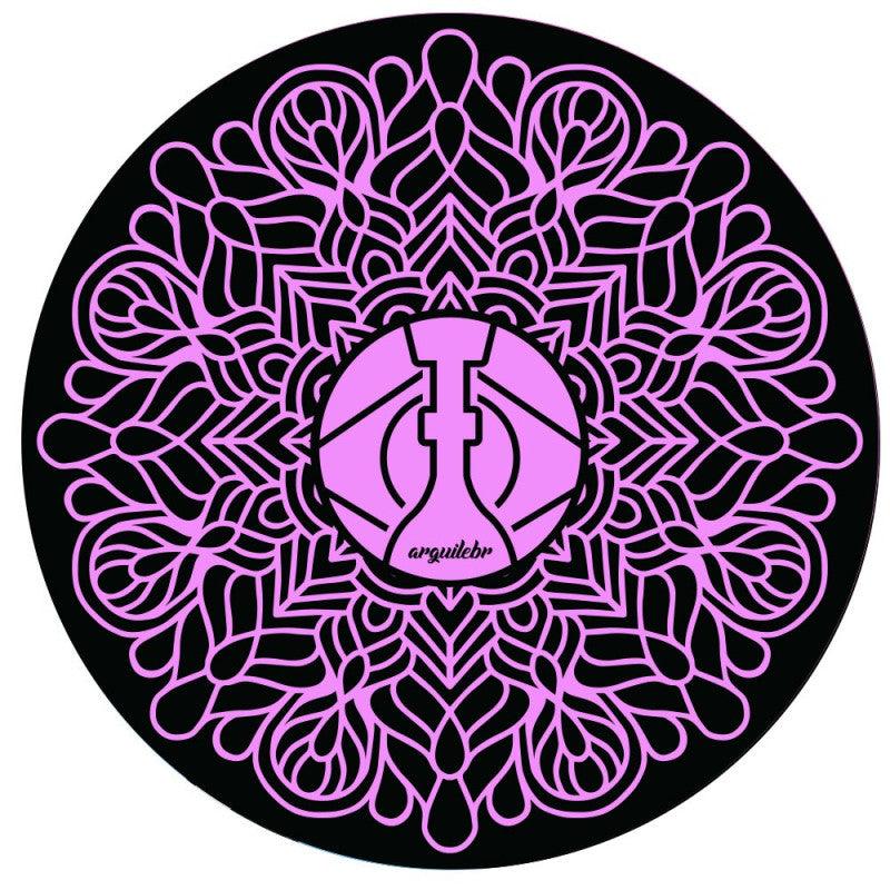 Tapete para Base Arguilebr Mandala Rosa