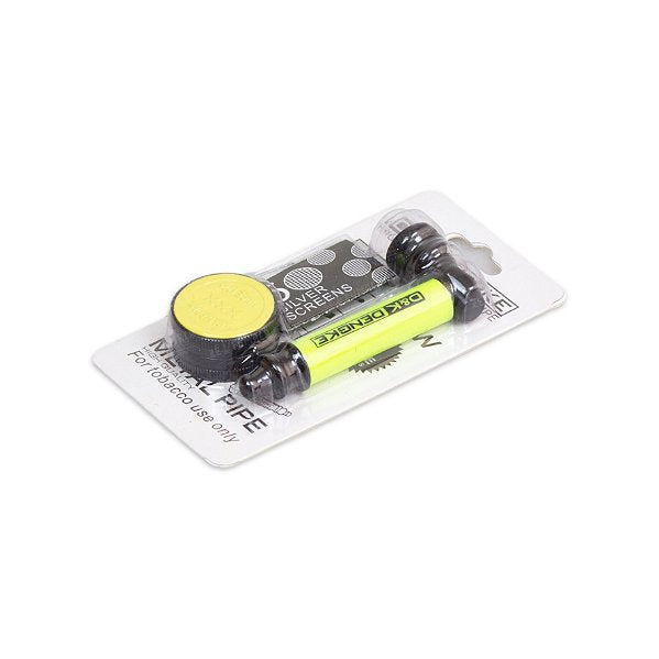 Kit Pipe de Metal D&K - Amarelo