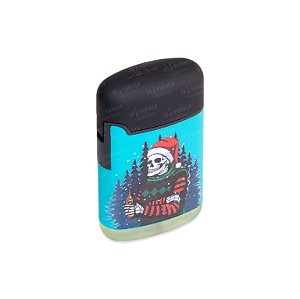 Isqueiro Maçarico Zengaz Mexican Skull - Mix Rosa Azul