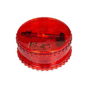 Kit Pipe de Metal D&K - Vermelho